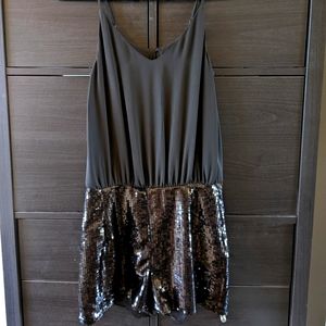 Sequined Romper